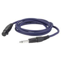 FS02 - Jack mono > XLR/F 3 p., 2 x 1,5mm2